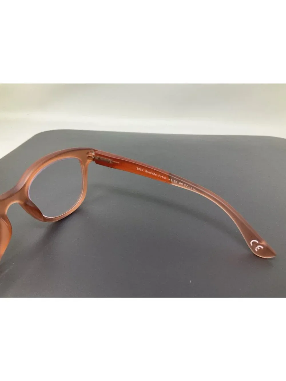 Peepers 2652 Brocade Focus Blush Golden Blue Light Block Reading Glasses +1.50